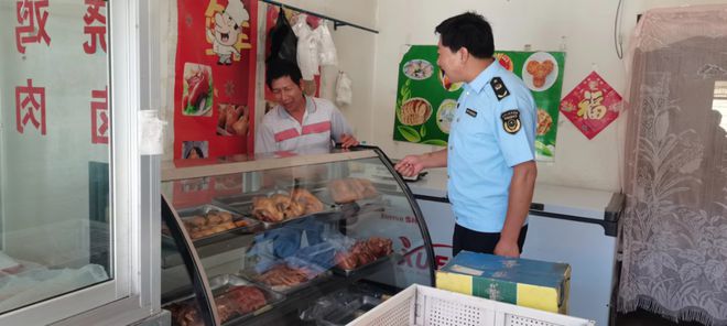 李家店乡市场监管所强化肉制品质量安全专项检查